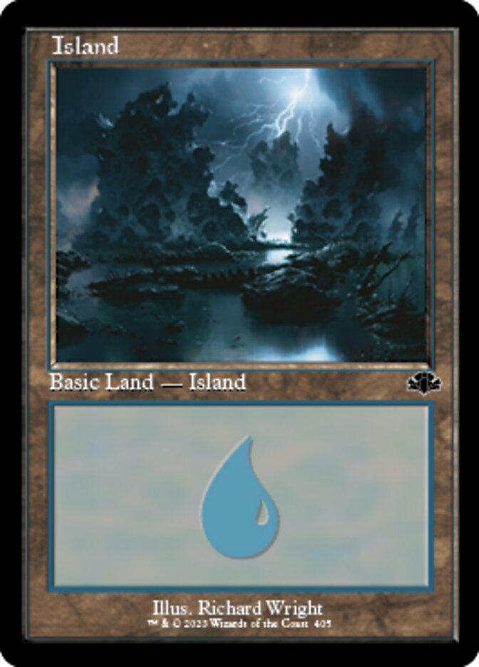 Island (405) (Retro) [Dominaria Remastered] | Card Citadel