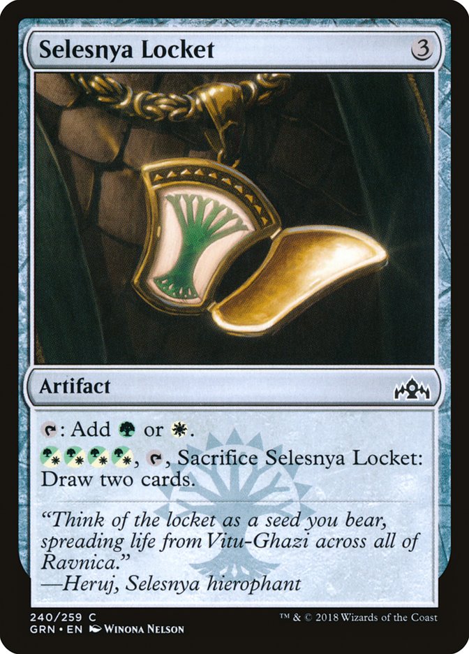 Selesnya Locket [Guilds of Ravnica] | Card Citadel