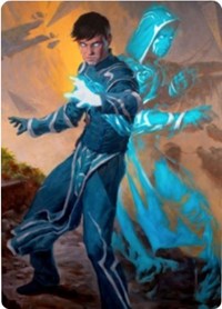 Jace, Mirror Mage 1 Art Card [Zendikar Rising Art Series] | Card Citadel