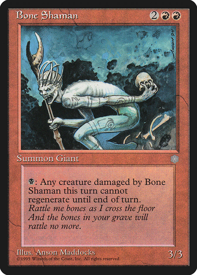 Bone Shaman [Ice Age] | Card Citadel