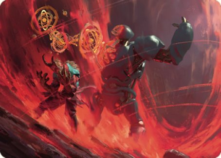 Twinferno Art Card [Dominaria United Art Series] | Card Citadel