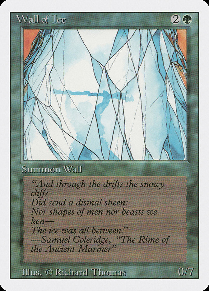 Wall of Ice [Revised Edition] | Card Citadel