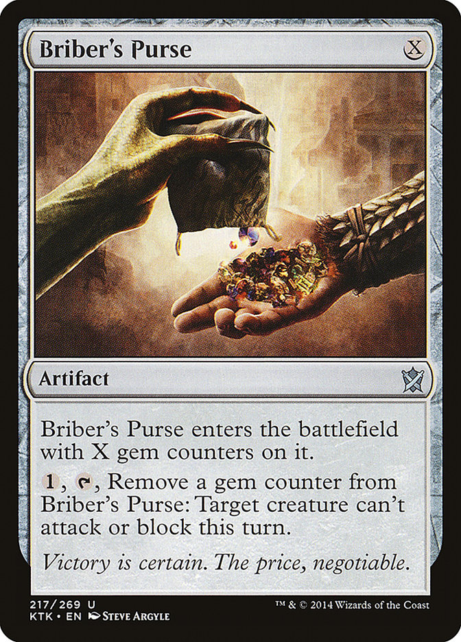 Briber's Purse [Khans of Tarkir] | Card Citadel