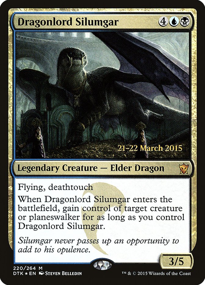 Dragonlord Silumgar [Dragons of Tarkir Promos] | Card Citadel