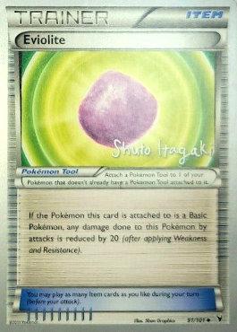 Eviolite (91/101) (Terraki-Mewtwo - Shuto Itagaki) [World Championships 2012] | Card Citadel