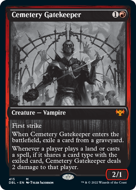 Cemetery Gatekeeper [Innistrad: Double Feature] | Card Citadel