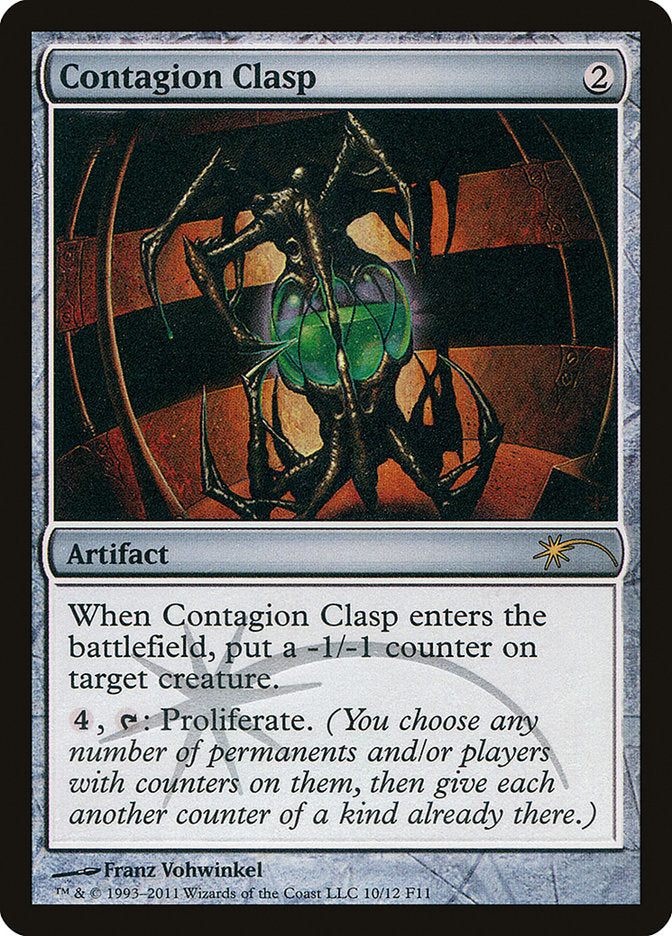 Contagion Clasp [Friday Night Magic 2011] | Card Citadel