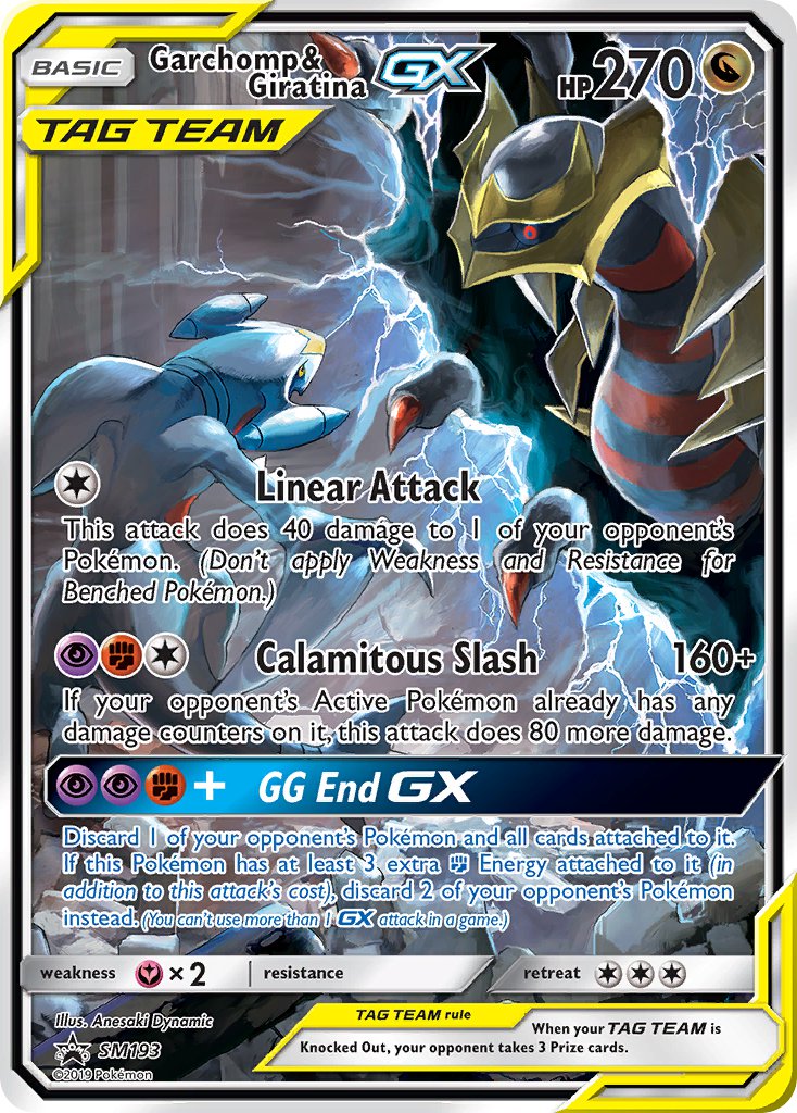 Garchomp & Giratina GX (SM193) [Sun & Moon: Black Star Promos] | Card Citadel