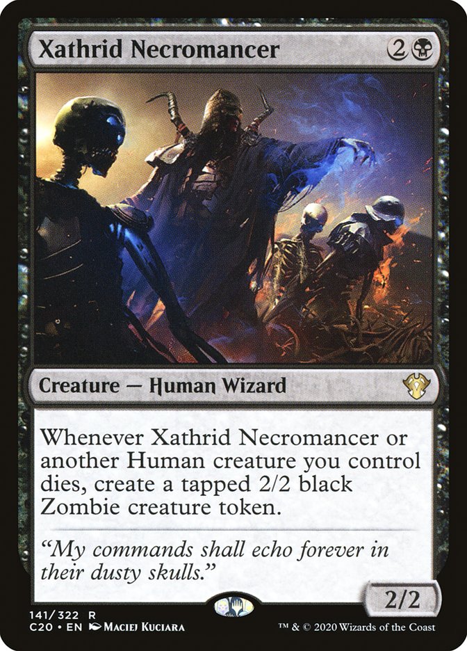 Xathrid Necromancer [Commander 2020] | Card Citadel