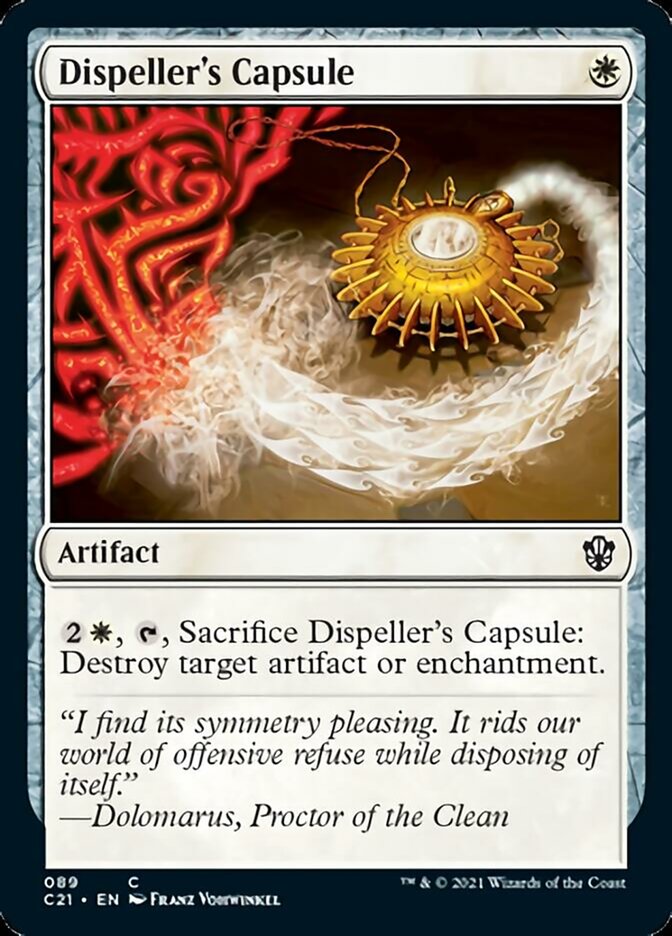 Dispeller's Capsule [Commander 2021] | Card Citadel