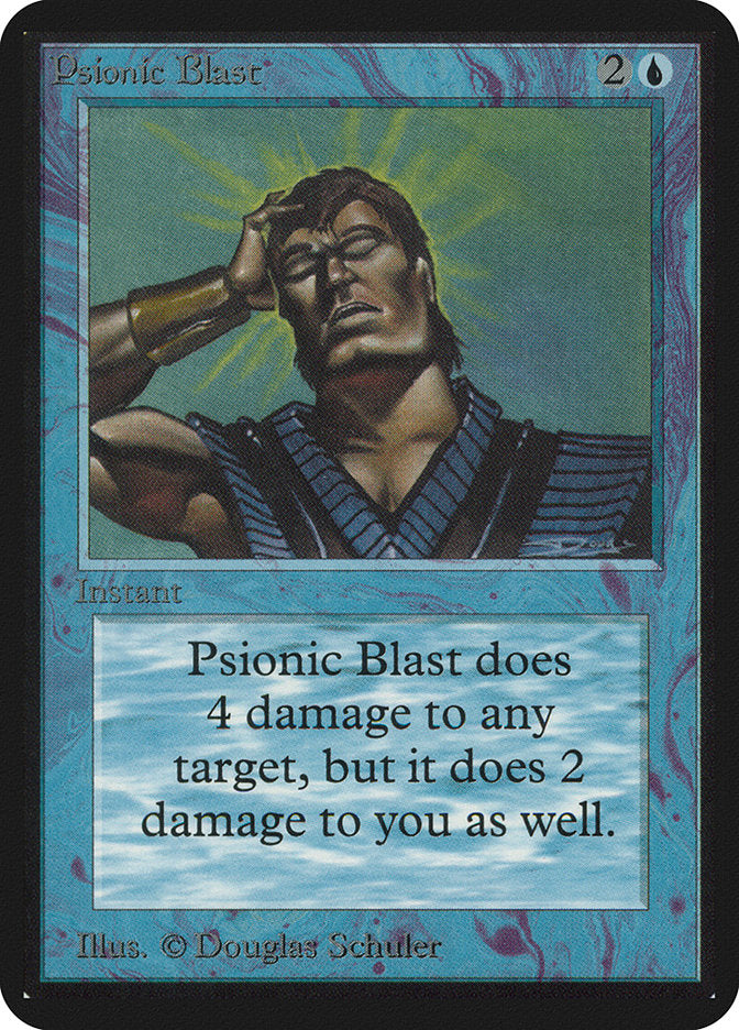 Psionic Blast [Limited Edition Alpha] | Card Citadel