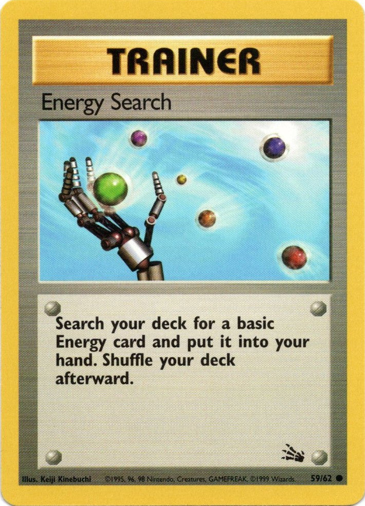 Energy Search (59/62) [Fossil Unlimited] | Card Citadel