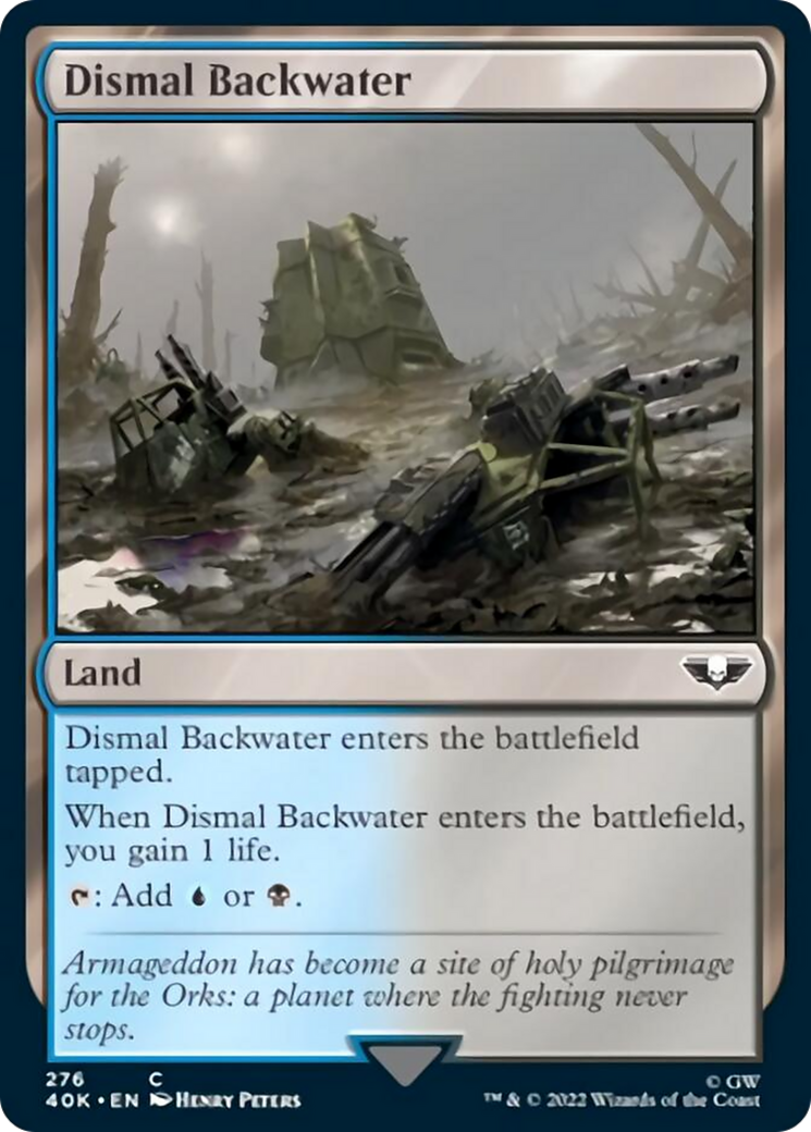 Dismal Backwater [Universes Beyond: Warhammer 40,000] | Card Citadel