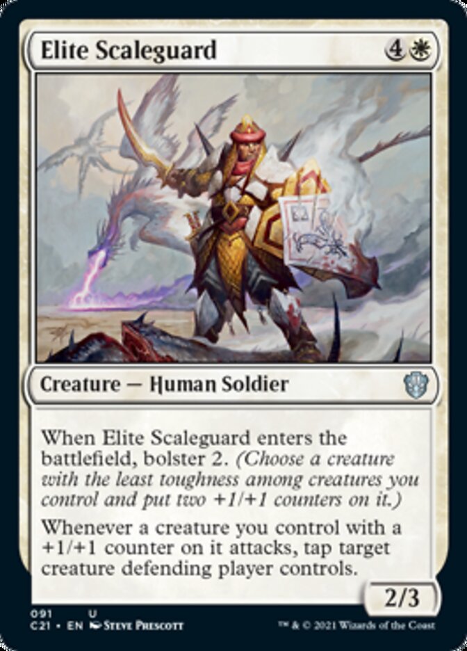 Elite Scaleguard [Commander 2021] | Card Citadel