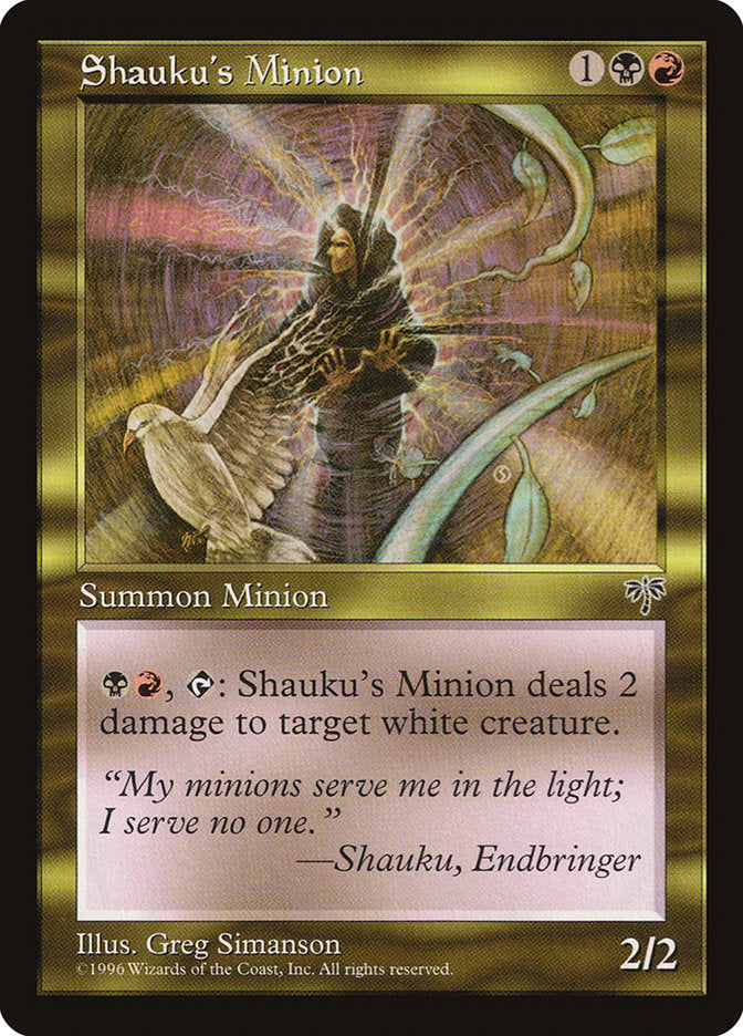 Shauku's Minion [Mirage] | Card Citadel