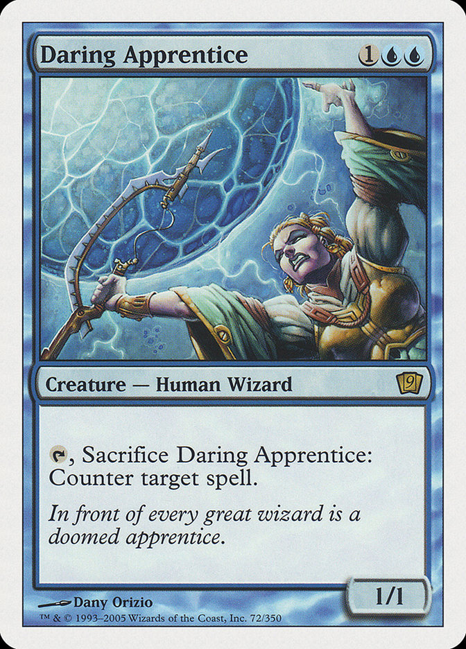 Daring Apprentice [Ninth Edition] | Card Citadel