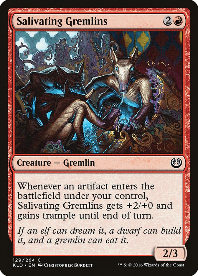 Salivating Gremlins [Kaladesh] | Card Citadel