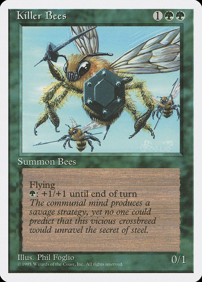 Killer Bees [Fourth Edition] | Card Citadel