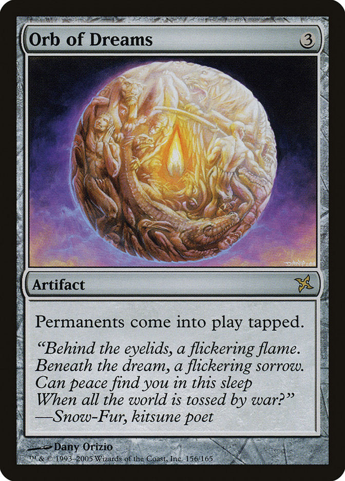 Orb of Dreams [Betrayers of Kamigawa] | Card Citadel