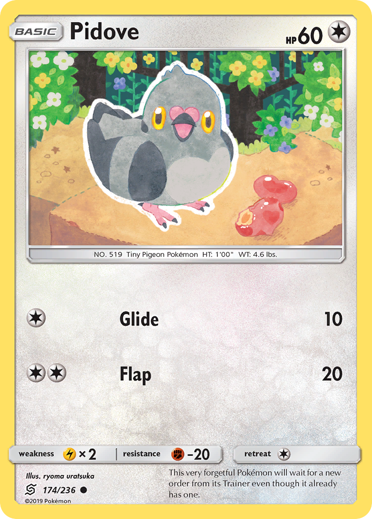 Pidove (174/236) [Sun & Moon: Unified Minds] | Card Citadel