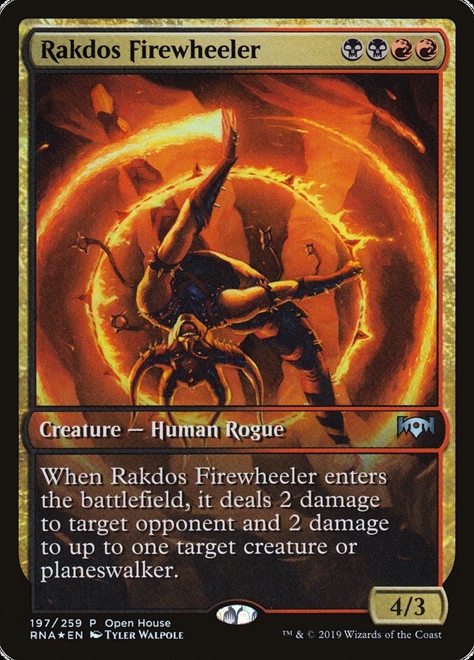 Rakdos Firewheeler [Ravnica Allegiance Promos] | Card Citadel