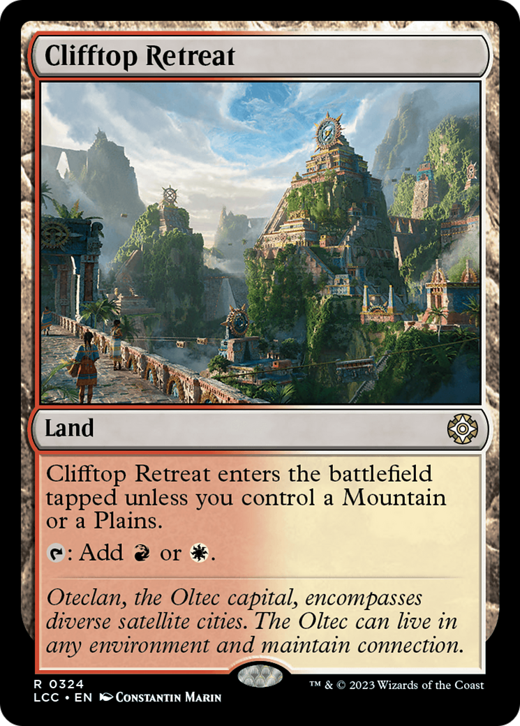 Clifftop Retreat [The Lost Caverns of Ixalan Commander] | Card Citadel