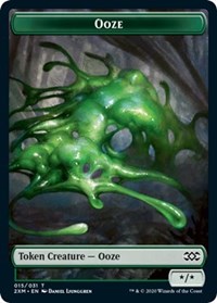 Ooze // Tuktuk the Returned Double-sided Token [Double Masters Tokens] | Card Citadel