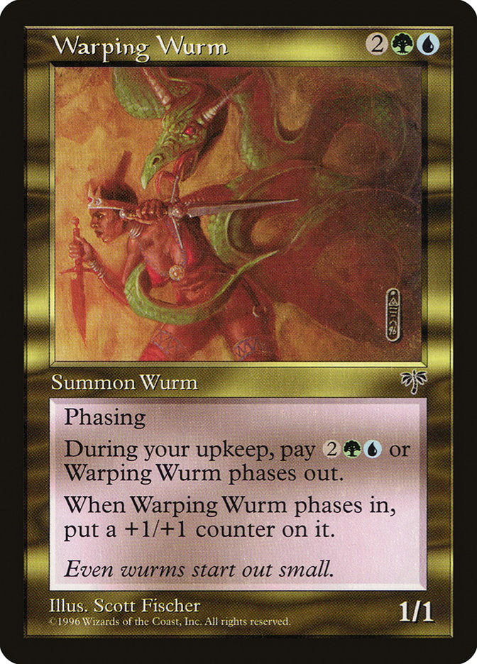 Warping Wurm [Mirage] | Card Citadel