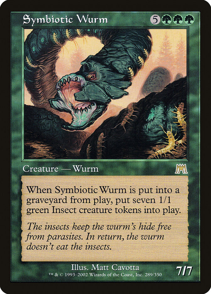 Symbiotic Wurm [Onslaught] | Card Citadel