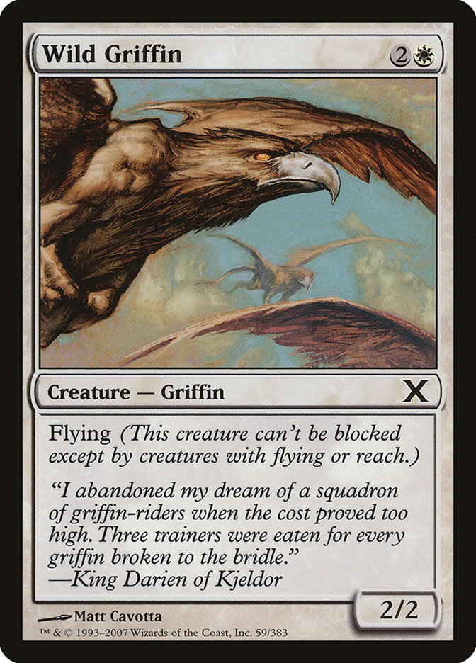 Wild Griffin [Tenth Edition] | Card Citadel