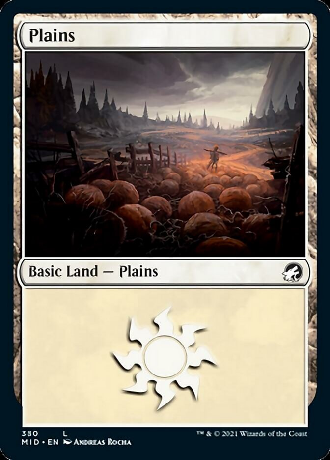 Plains (380) [Innistrad: Midnight Hunt] | Card Citadel