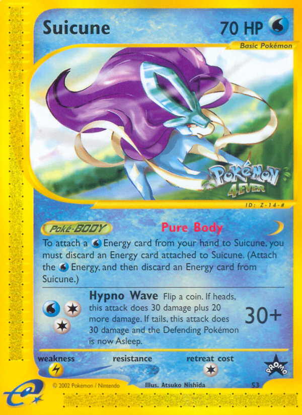 Suicune (53) [Wizards of the Coast: Black Star Promos] | Card Citadel