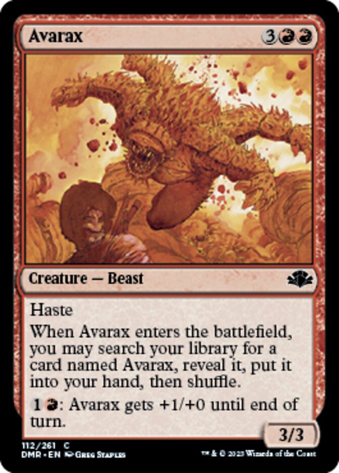 Avarax [Dominaria Remastered] | Card Citadel