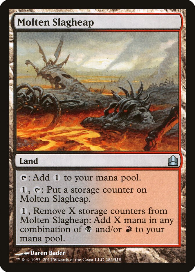 Molten Slagheap [Commander 2011] | Card Citadel