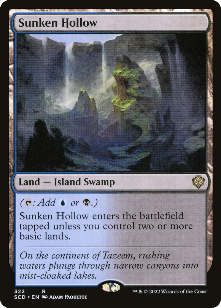 Sunken Hollow [Starter Commander Decks] | Card Citadel