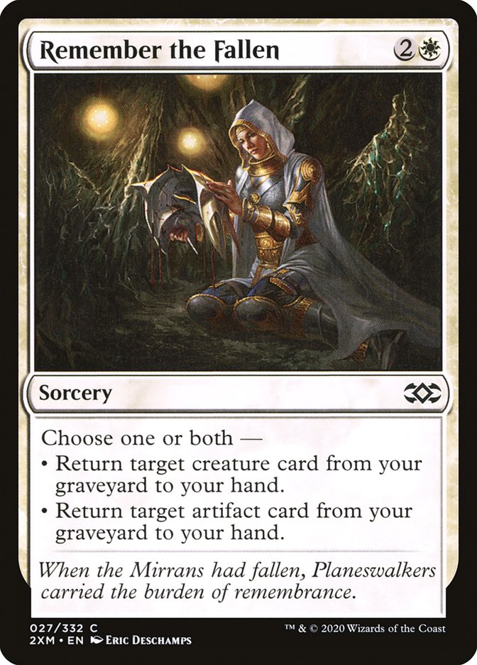 Remember the Fallen [Double Masters] | Card Citadel