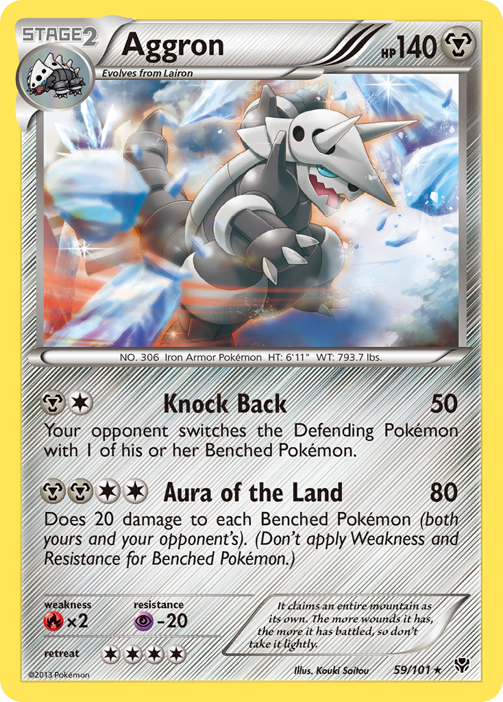 Aggron (59/101) [Black & White: Plasma Blast] | Card Citadel