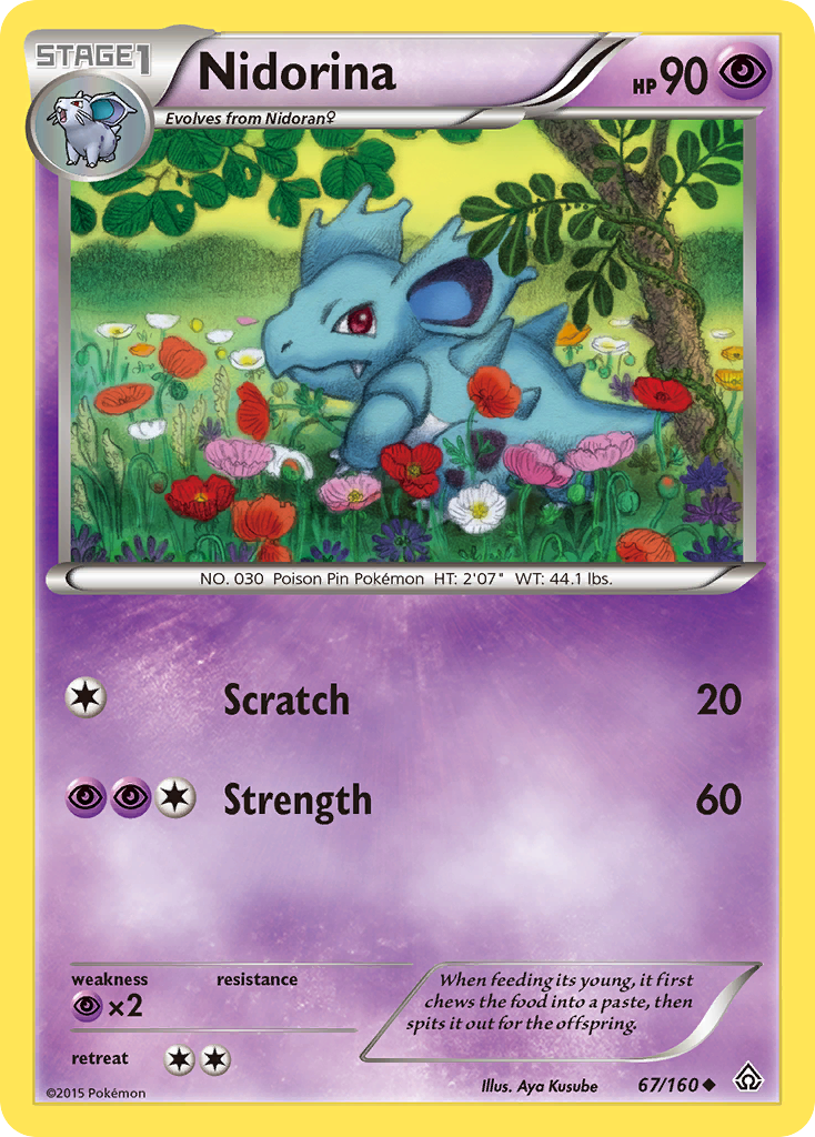 Nidorina (67/160) [XY: Primal Clash] | Card Citadel