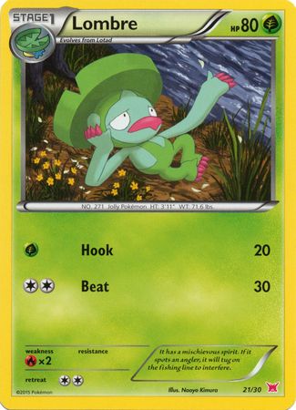 Lombre (21/30) [XY: Trainer Kit 2 - Latias] | Card Citadel
