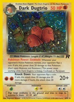 Dark Dugtrio (6/82) [Team Rocket Unlimited] | Card Citadel