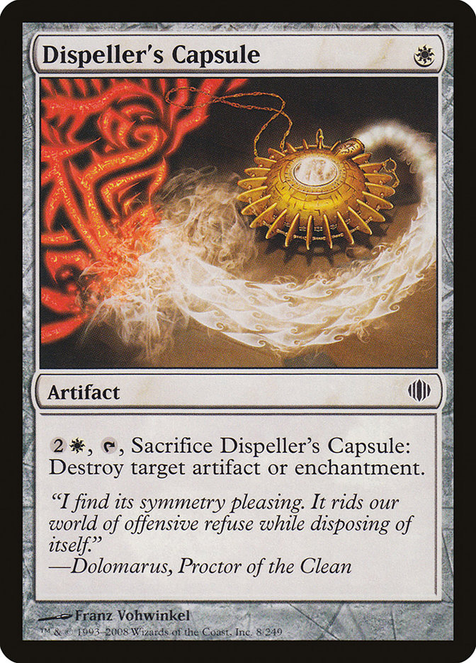 Dispeller's Capsule [Shards of Alara] | Card Citadel