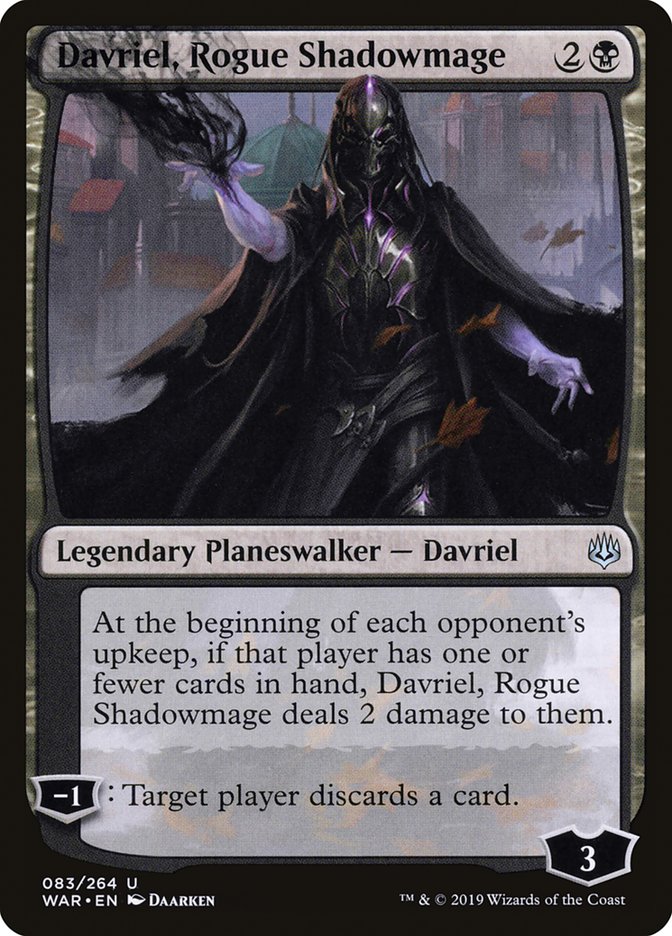 Davriel, Rogue Shadowmage [War of the Spark] | Card Citadel