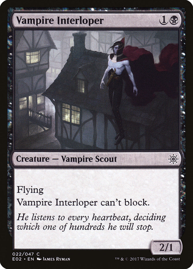 Vampire Interloper [Explorers of Ixalan] | Card Citadel