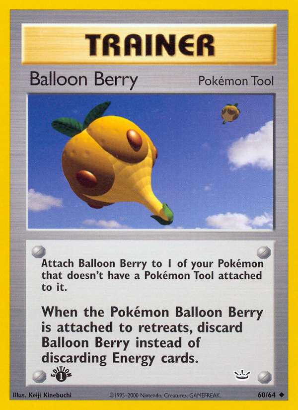 Balloon Berry (60/64) [Neo Revelation 1st Edition] | Card Citadel