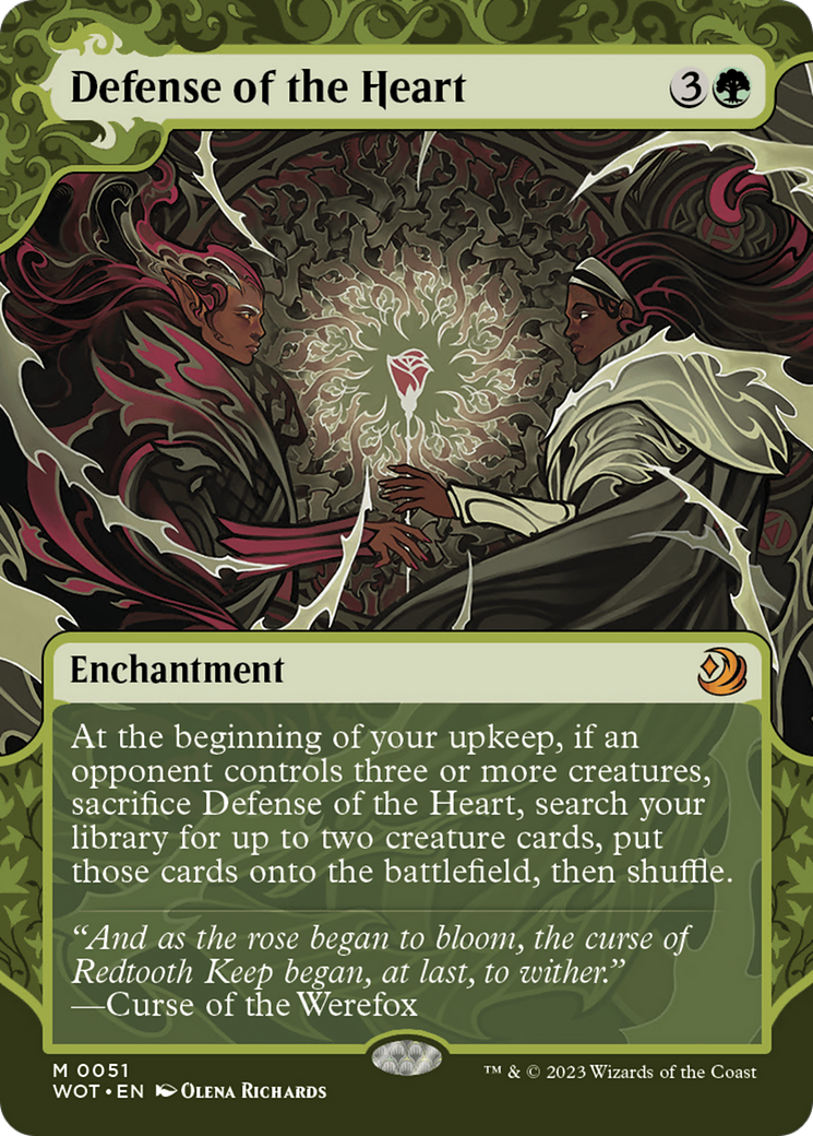 Defense of the Heart [Wilds of Eldraine: Enchanting Tales] | Card Citadel