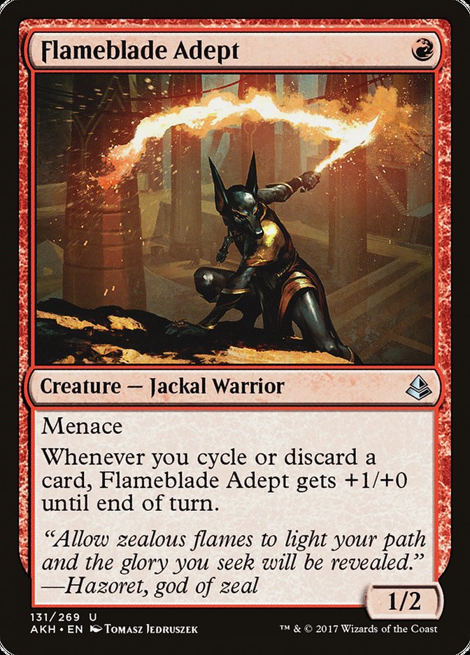 Flameblade Adept [Amonkhet] | Card Citadel
