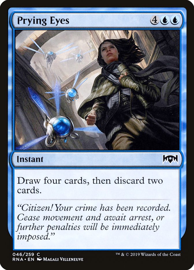 Prying Eyes [Ravnica Allegiance] | Card Citadel