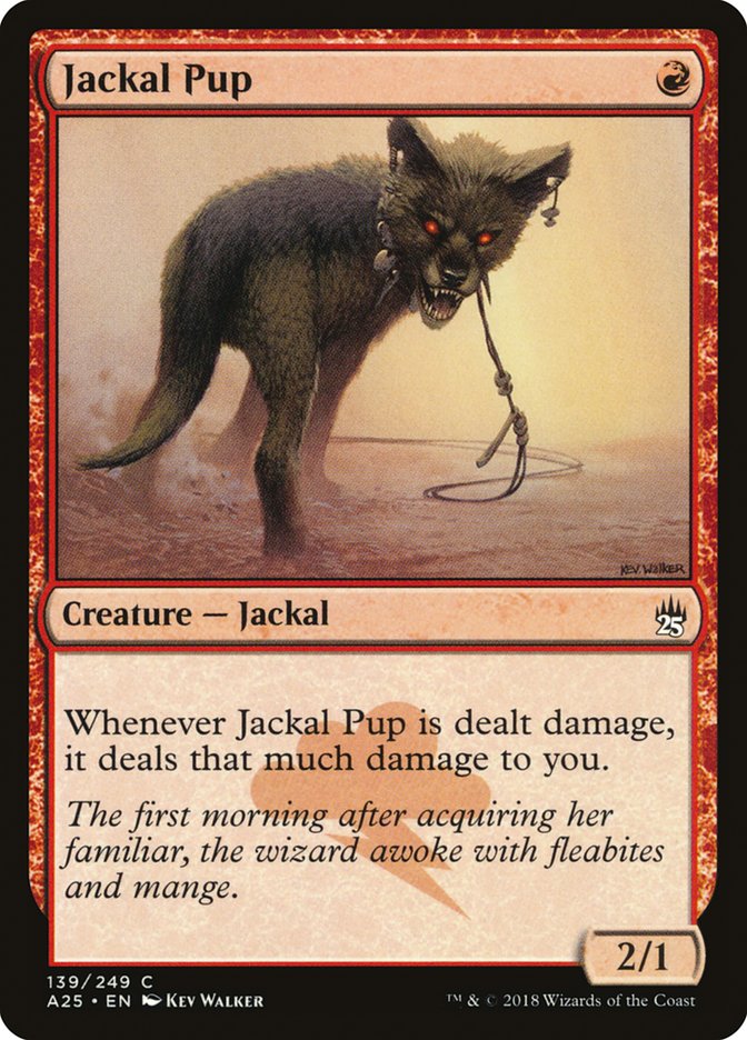 Jackal Pup [Masters 25] | Card Citadel