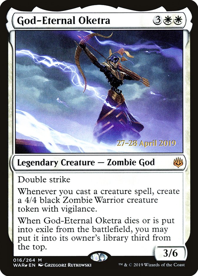 God-Eternal Oketra  [War of the Spark Prerelease Promos] | Card Citadel