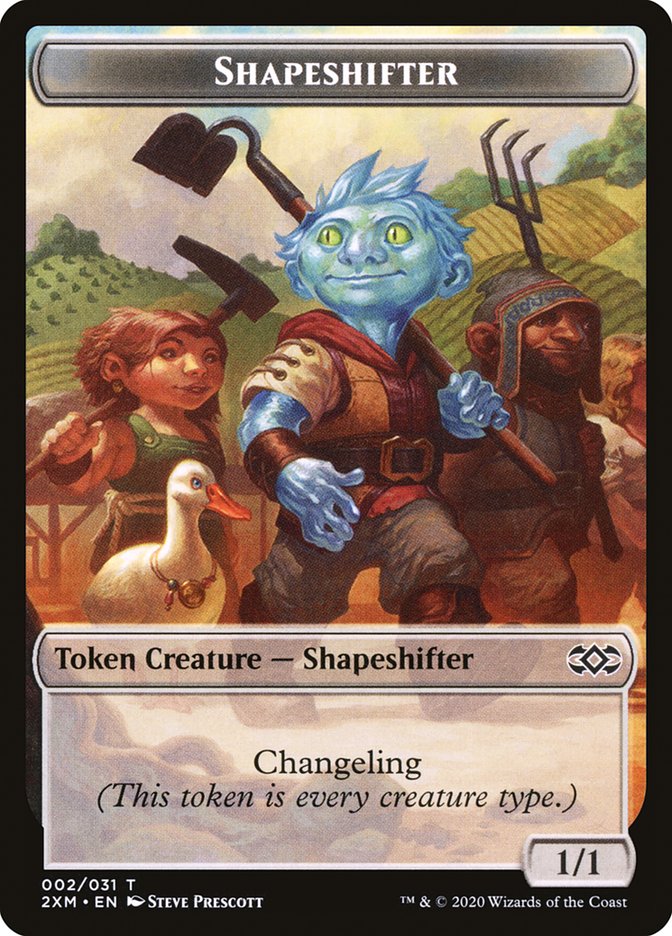 Shapeshifter Token [Double Masters] | Card Citadel